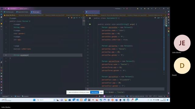 Java Class 20230923 182844 Meeting Recording смотреть онлайн