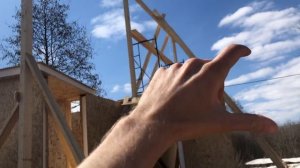 Афрейм дом из сип панелей 7,5 на 9м -1 часть