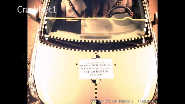 2011 Chevy Traverse / Buick Enclave / GMC Acadia | Frontal Crash Test by NHTSA | CrashNet1 смотреть онлайн