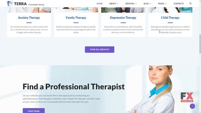 Terra - Psychologist Responsive Website Template TMT Hovik Ari смотреть онлайн