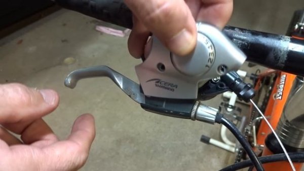 Replace Shift Cable In Shimano Acera EF-33 Trigger Shifters