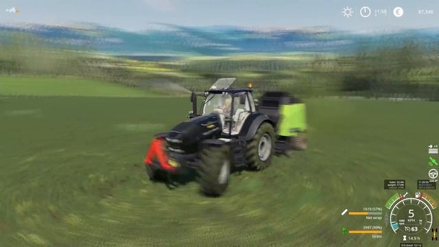 New Shed for Sheep, Making Grass & Hay Bales│Holzer Farm│FS 19│Timelapse#10 смотреть онлайн