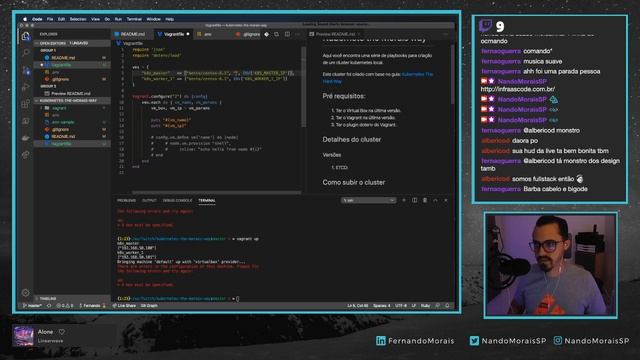 [Live][DevOps][Infra as Code] Ep1 - Criando cluster kubernets do zero! смотреть онлайн