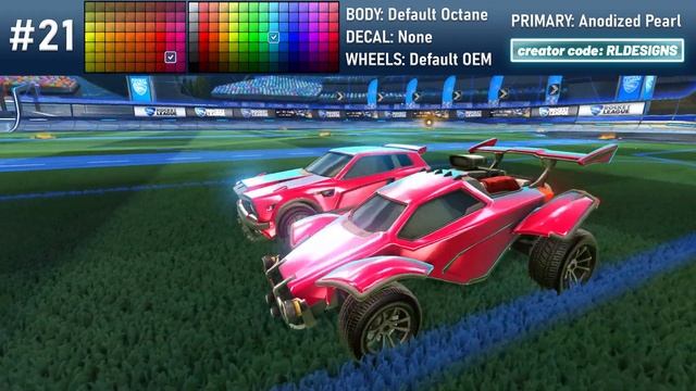 Best ANODIZED PEARL Car Designs (Fennec & Octane) смотреть онлайн