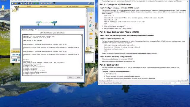 Packet Tracer Activity 2.2.3.4 Tutorial смотреть онлайн