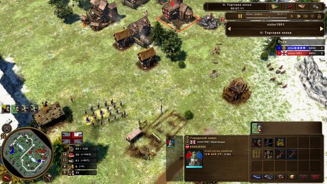 Age of Empires III Definitive Edition Japanese vs British Вафельные комментарии #91 смотреть онлайн