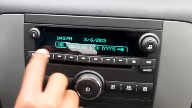 Set Time on 2013 Chevrolet Silverado смотреть онлайн