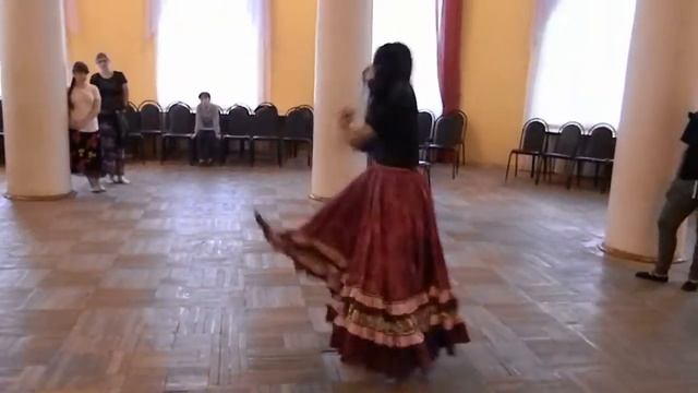 Gypsy dance Венера Ферарь. Мастер Класс смотреть онлайн