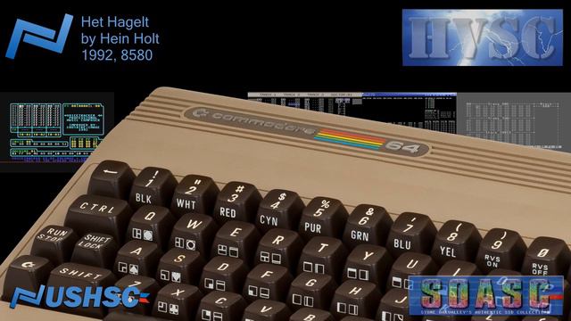 Het Hagelt - Hein Holt - (1992) - C64 chiptune смотреть онлайн