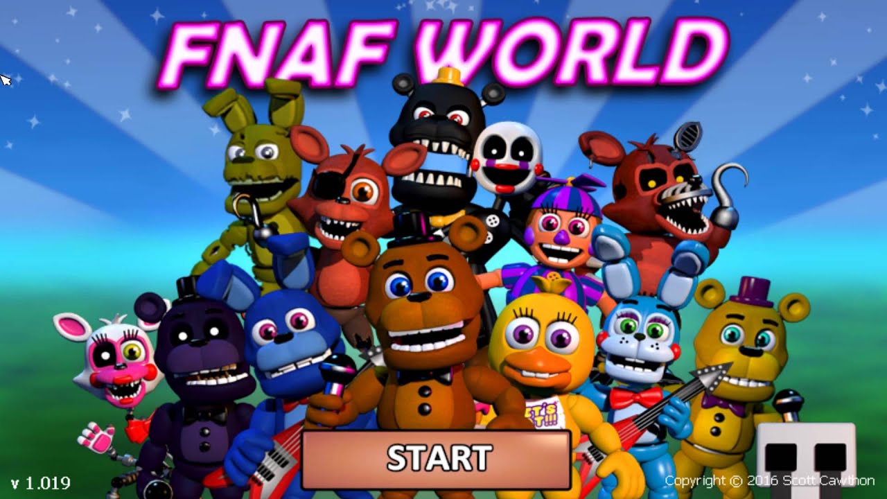 FNAF WORLD ПРОХОЖДЕНИЕ - ОН ВЫШЕЛ ГОСПОДА! #0 смотреть онлайн