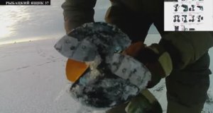 Пробуем заточить полукруглые ножи для ледобура iceberg (Тонар )