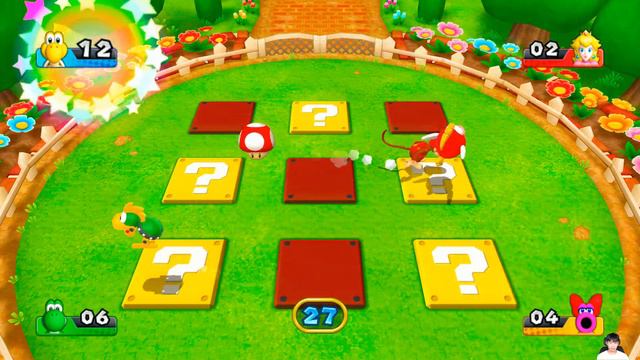 Mario Party 9 Free Play - Diddy Kong Vs Cheep Cheep Vs Lakitu Gameplay | MarioGame