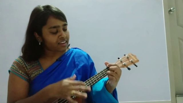 Uyire-Ukelele Cover (with chords) смотреть онлайн