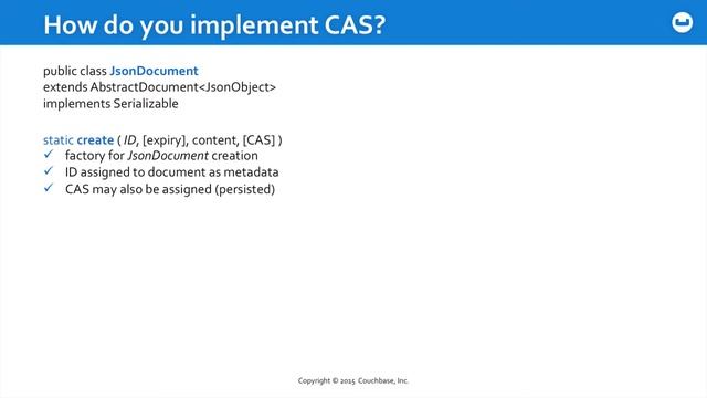 CB130J Lesson 11 - Using CAS for optimistic document locking смотреть онлайн