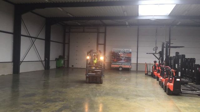 1655, Second hand forklift truck, TOYOTA, 8FBEKT16, 1600kg, yr 2010, triplex hilo, 6750mm, смотреть онлайн