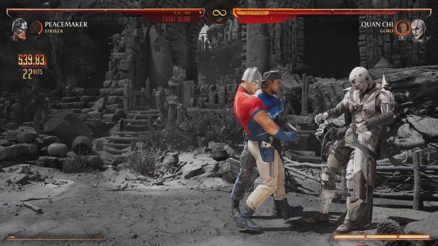 Mortal Kombat 1 Peacemaker 700+ Damage vs Quan Chi (Armored) Combo смотреть онлайн