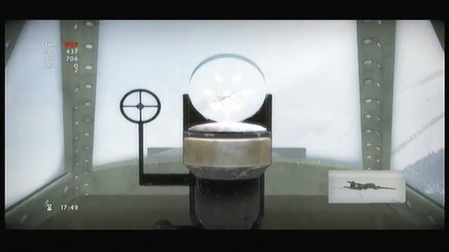 Il 2 Sturmovik Birds of prey P47 vs He111 H3 cockpit view смотреть онлайн