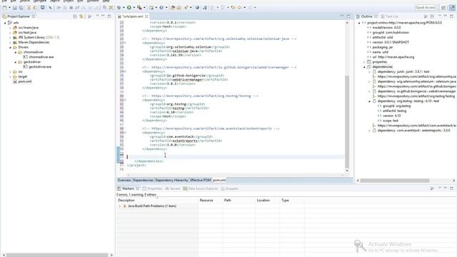 Add dependencies in pom xml of Maven Project смотреть онлайн