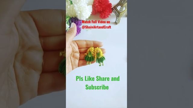 Quilling Angel Earrings/Shaivi Art & Craft смотреть онлайн