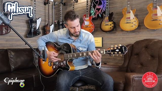 Epiphone EJ-200 CE смотреть онлайн