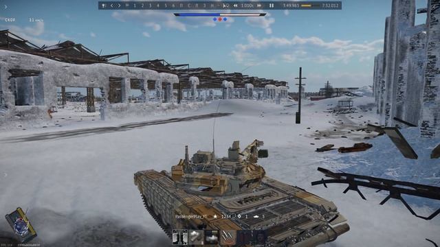 Т-72АВ (TURMS-T) ➤ War Thunder ➤ Применение в бою смотреть онлайн