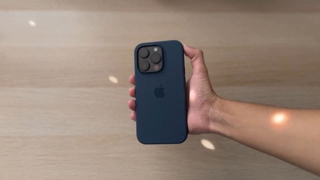 iPhone 14 Pro Space Black with Storm Blue Silicone Case | #iphone #iphone14pro смотреть онлайн