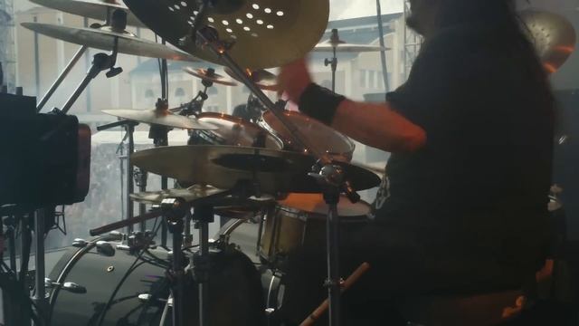 Pearl Artist Gene Hoglan - True American Hate Drum Cam @ Tuska Open Air Metal Festival 2013 смотреть онлайн