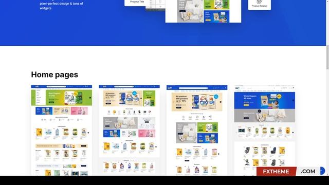 BabyCare - Kids Store WooCommerce WordPress Theme modern ecommerce смотреть онлайн