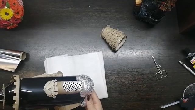 Домик светильник из бутылки своими руками Бутылка вина в подарок. смотреть онлайн