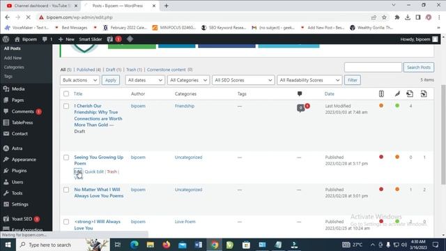 How To Edit Content In WordPress (Edit Post/Page) смотреть онлайн