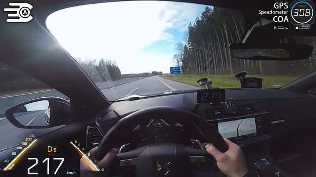 0-240km/h | DS 7 Crossback 225 | POV- Acceleration and Top speed TEST ✔ смотреть онлайн