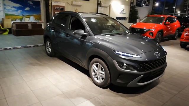 #13 Prezentare exterior Hyundai KONA 2021 highway Dark Knight Perl-Showroom virtual Hyundai Carbent смотреть онлайн