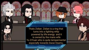 Past Port Mafia Reacts to Dazai Osamu As Wei Wuxian ||BSD x MDZS|| 1/1