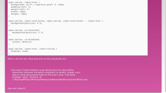 How to solve [Vue warn]: Avoid mutating a prop directly since the value will be overwritten on v... смотреть онлайн