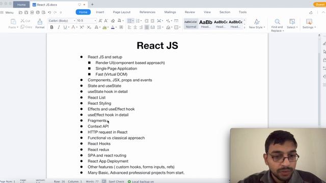 Introduction React JS + course contents + setup in Hindi | Complete React JS tutorials #1 смотреть онлайн