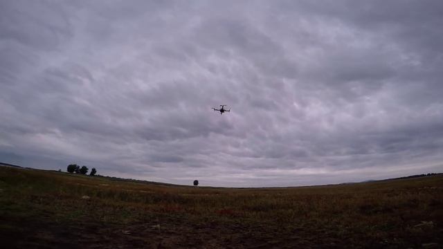 Барчим. Охота-рыбалка-осень 2015. Квадрокоптер + Go Pro 4. смотреть онлайн