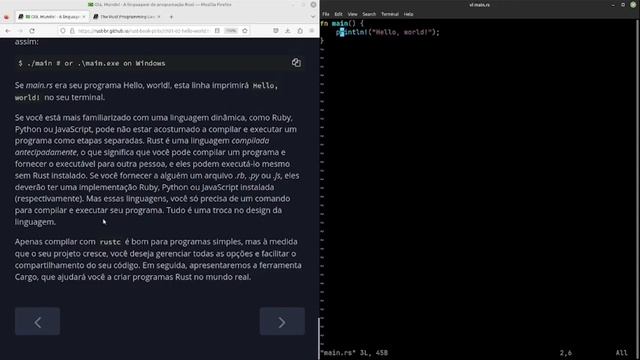 Capítulo 1 - Aprendendo a programar RUST pelo livro! смотреть онлайн