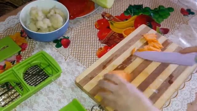 #Овощное #рагу в #мультиварке/#Овощерезка #Nicer Dicer смотреть онлайн