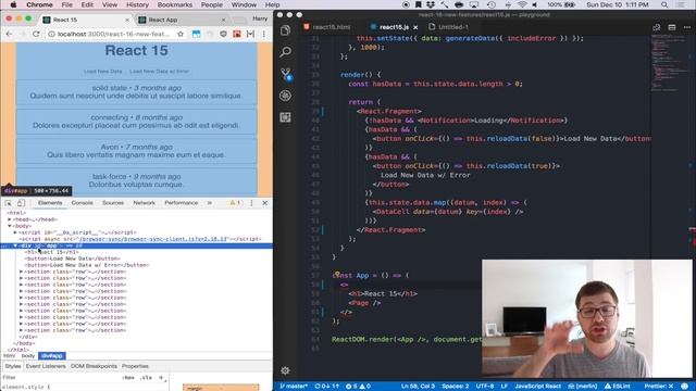The Guide to React 16's New Features смотреть онлайн