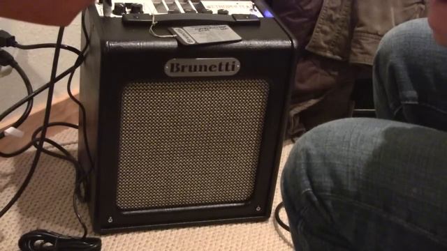 Brunetti Metropolitan 10W With EL84 Tube Amp Made in Italy Eddie Vegas смотреть онлайн