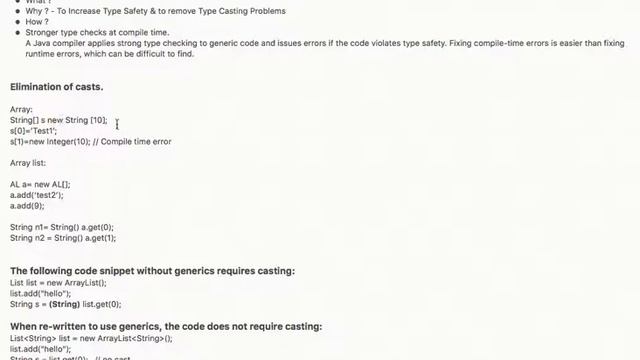 Java interview questions on Generics смотреть онлайн