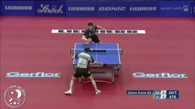 European Championship 2013: Dimitrij Ovtcharov (GER) vs. Bastian Steger (GER) смотреть онлайн