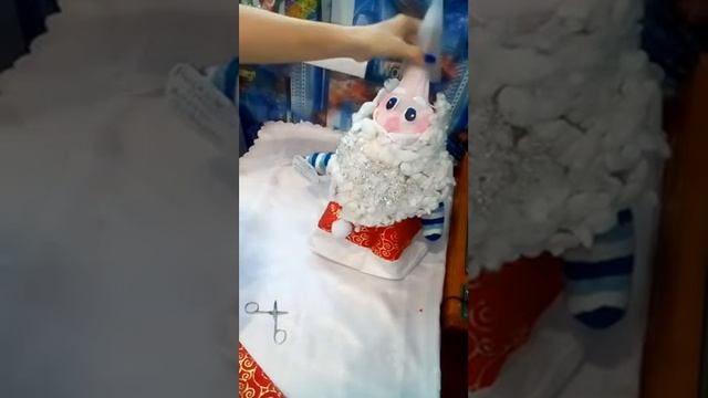 Дед мороз. Поделка. смотреть онлайн