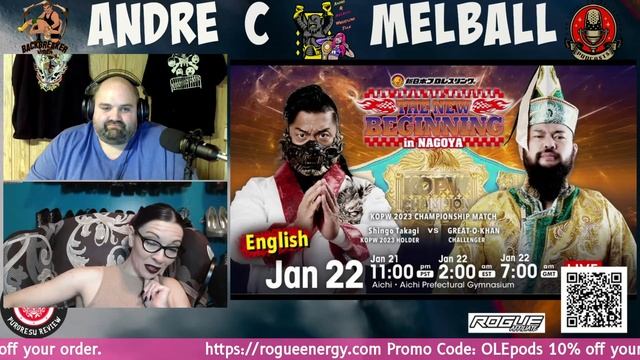 NJPW Puroresu Review - The New Beginning Tour - Final Matches January 22 Results & Review смотреть онлайн