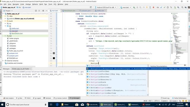 Reader RSS Flutter III - Lector RSS con Flutter смотреть онлайн