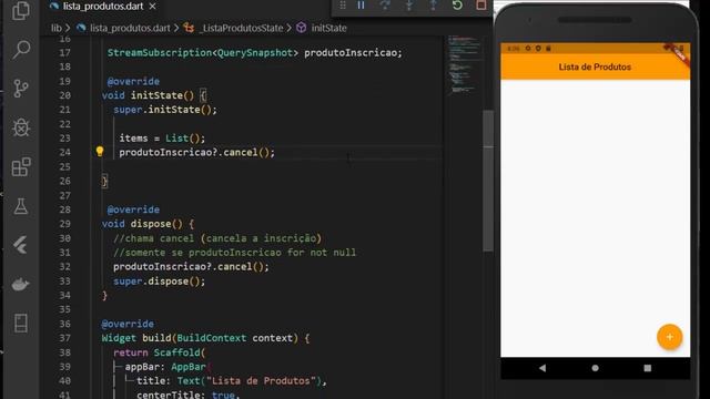 Flutter - Usando FireBase : Cloud Firestore - III смотреть онлайн