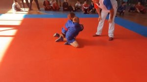 соревнования по самбо малыши 2015гр вторая схватка???♂️?