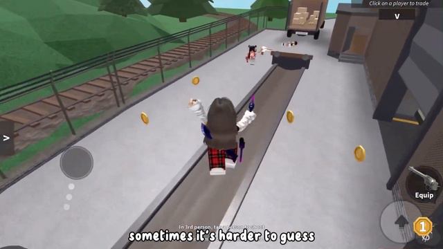 How to get better at MM2 on mobile! #roblox #mm2 смотреть онлайн