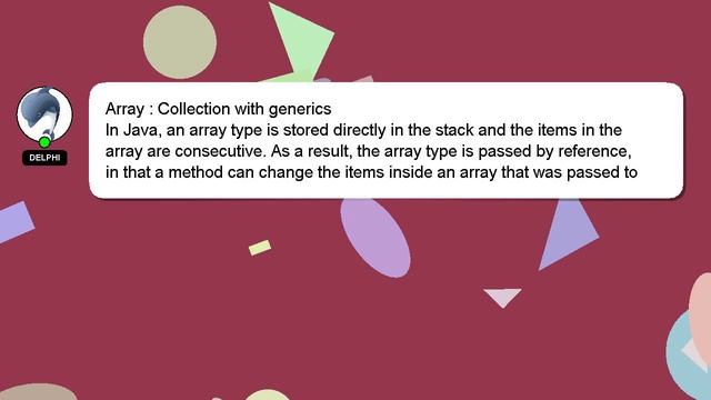 Array : Collection with generics смотреть онлайн