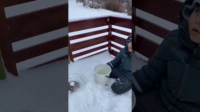 Part1 having fun, playing in the snow w/ my bunnies 🐰 (no edit) смотреть онлайн